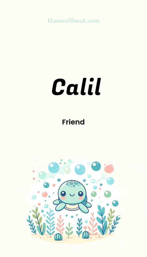 Meaning of Calil