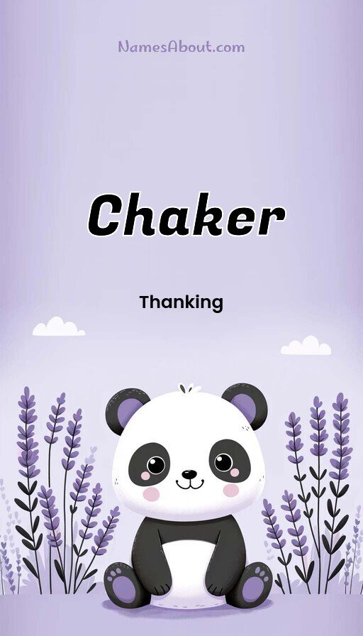 Meaning of Chaker