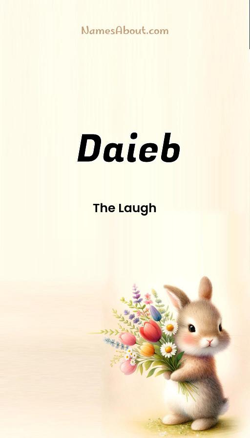 Daieb name meaning, Meaning of Daieb, Daieb name origin, Daieb name personality, Daieb name numerology, Daieb name significance, Daieb name lucky number, Daieb name traits, Popularity of Daieb name, Spiritual meaning of Daieb, Unique name Daieb meaning