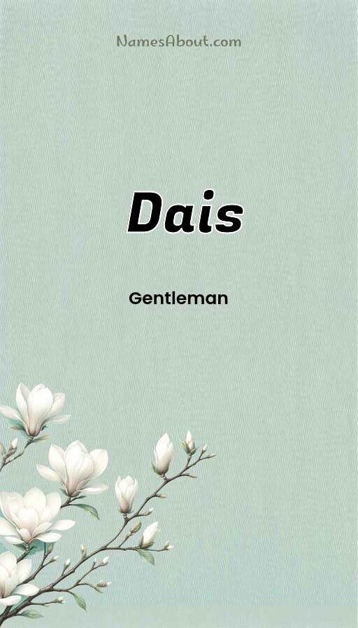 Meaning of Dais
