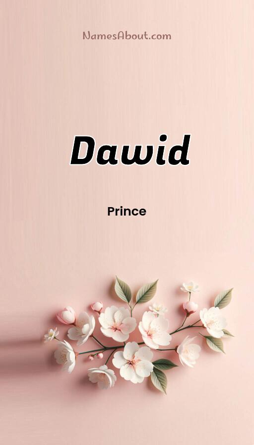 Meaning of Dawid