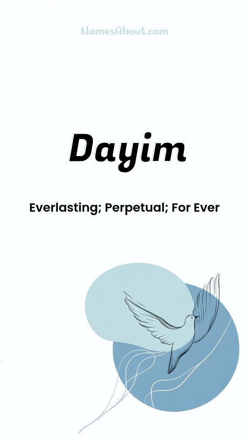 Meaning of Dayim