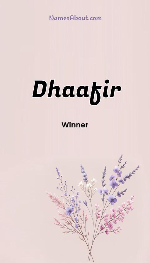 Illustration of Dhaafir