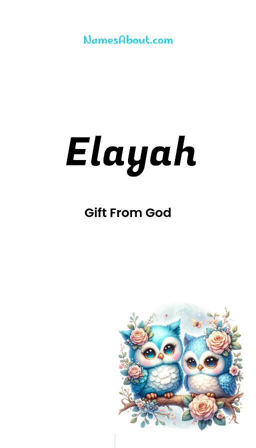 Illustration of Elayah