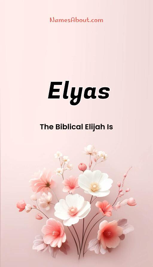 Meaning of Elyas