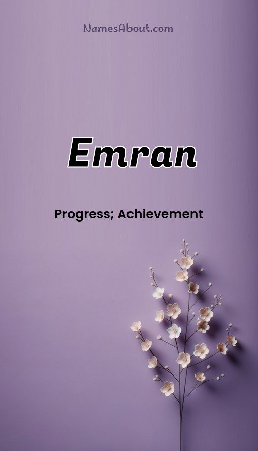 Meaning of Emran