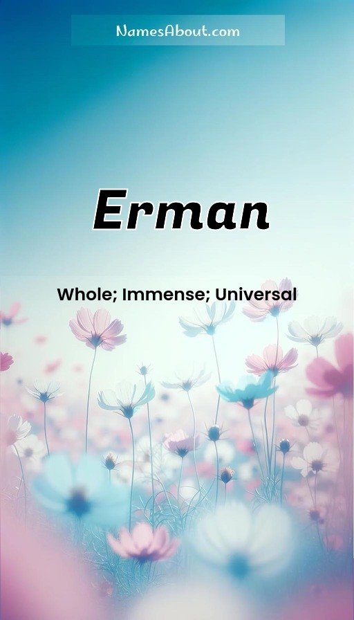 Meaning of Erman