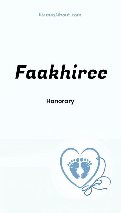 Meaning of Faakhiree