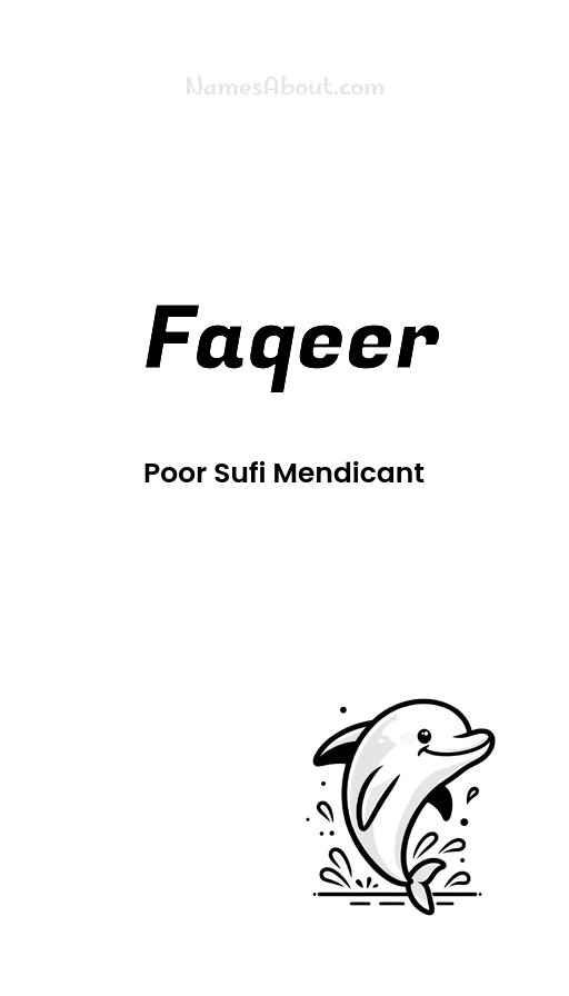 Meaning of Faqeer