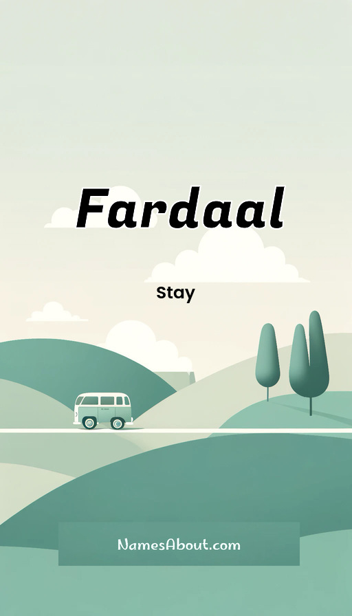 Meaning of Fardaal