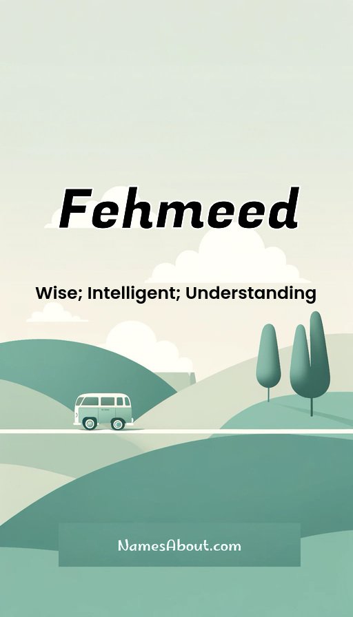 Meaning of Fehmeed