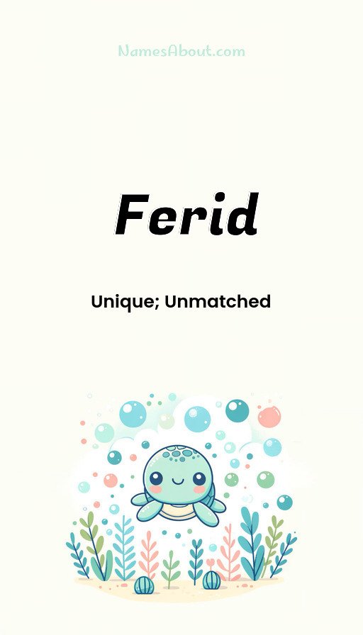 Meaning of Ferid