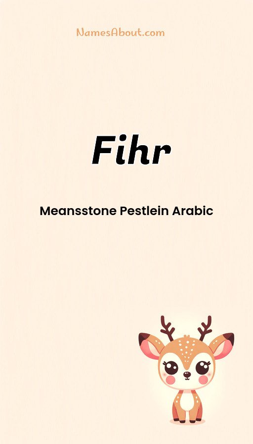 Meaning of Fihr