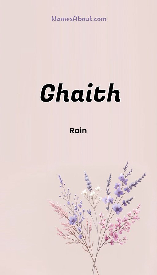 Meaning of Ghaith