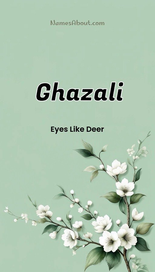 Meaning of Ghazali