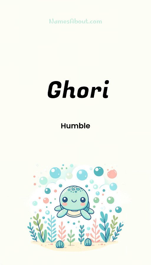 Meaning of Ghori