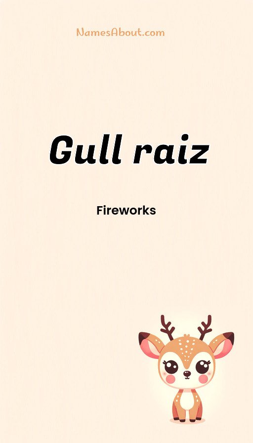 Meaning of Gull raiz
