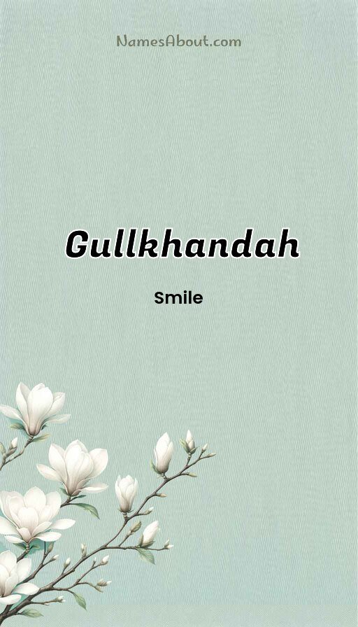 Meaning of Gullkhandah