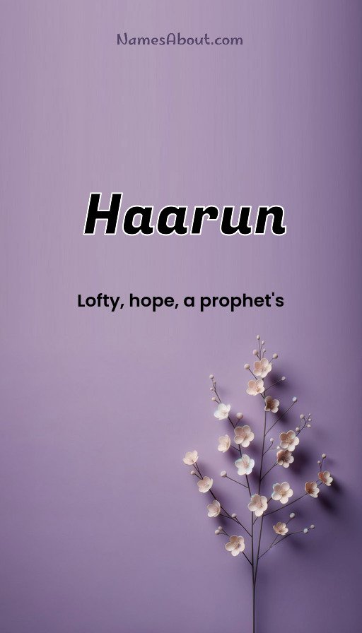 Meaning of Haarun