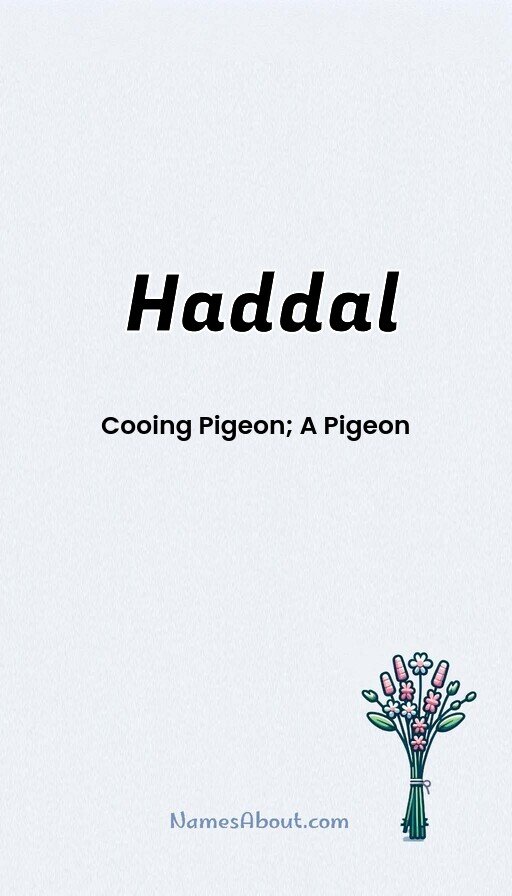 Meaning of Haddal