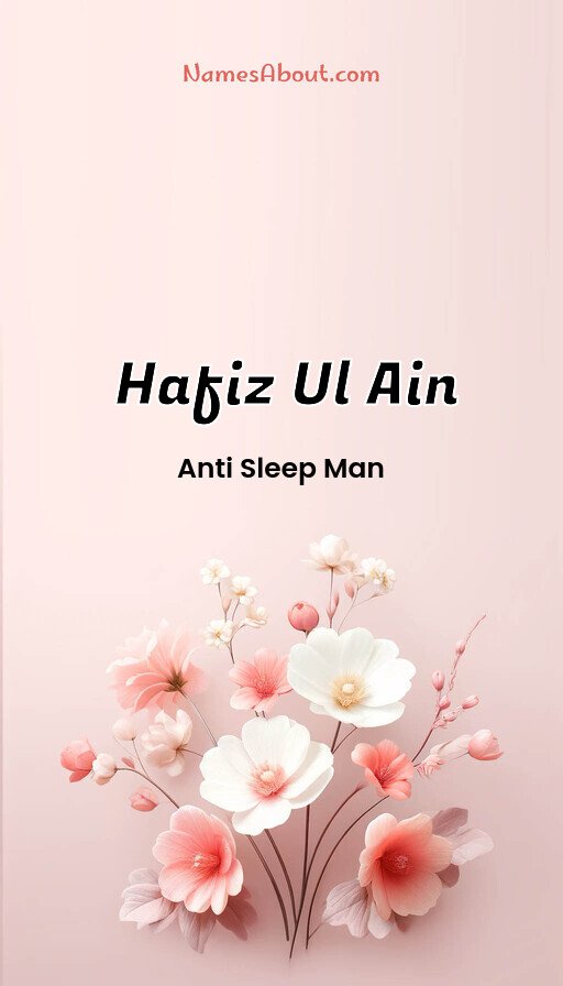 Meaning of Hafiz ul ain