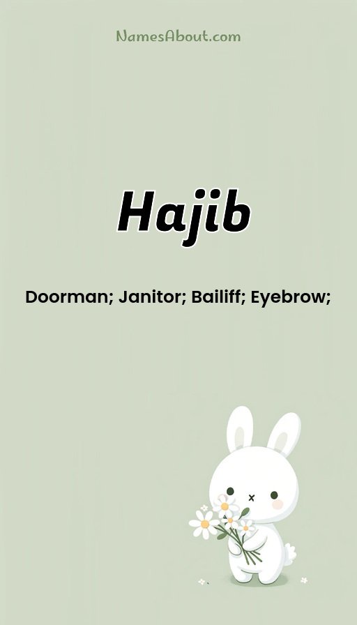 Meaning of Hajib