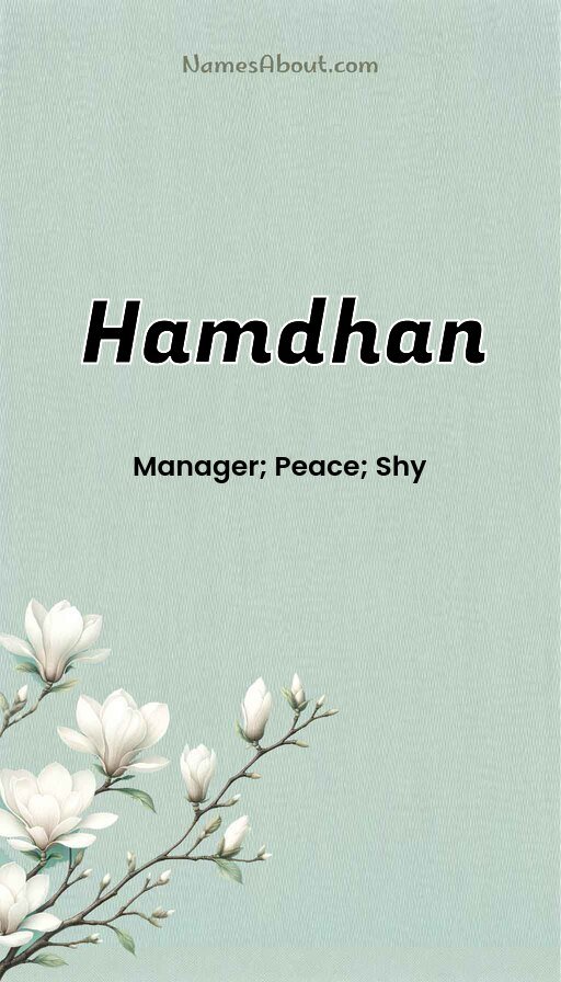 Meaning of Hamdhan