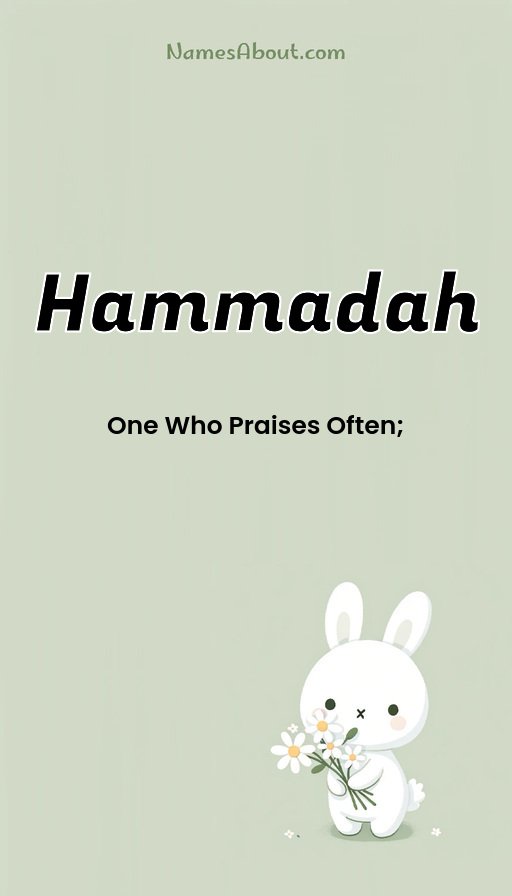 Meaning of Hammadah