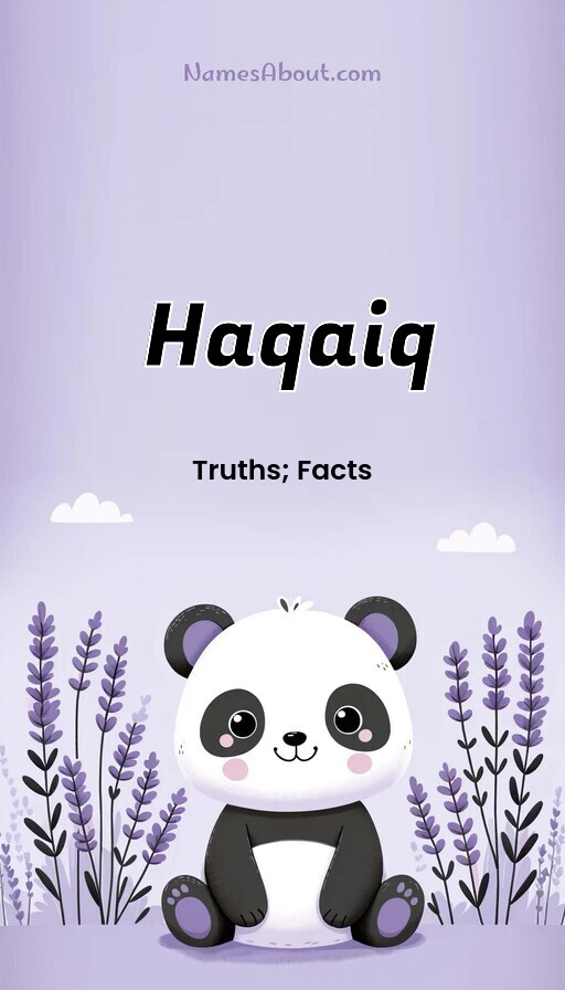 Meaning of Haqaiq