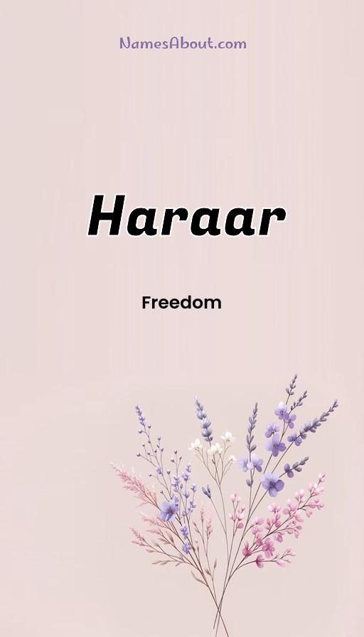 Illustration of Haraar