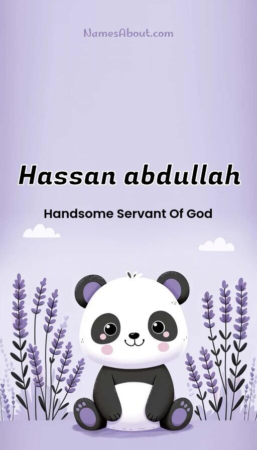 Hassan abdullah name and meaning