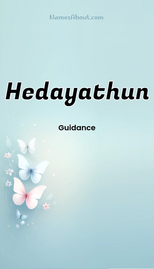 Meaning of Hedayathun