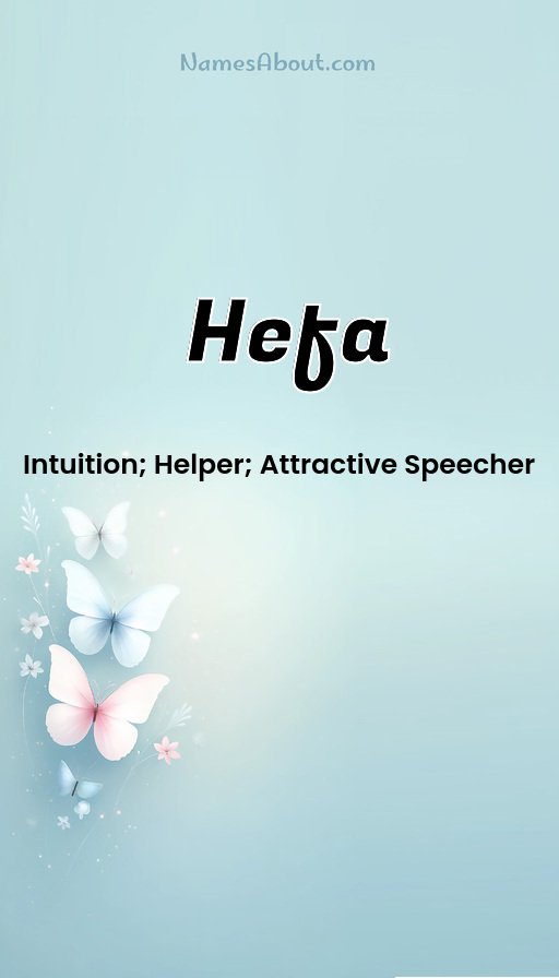 Meaning of Hefa