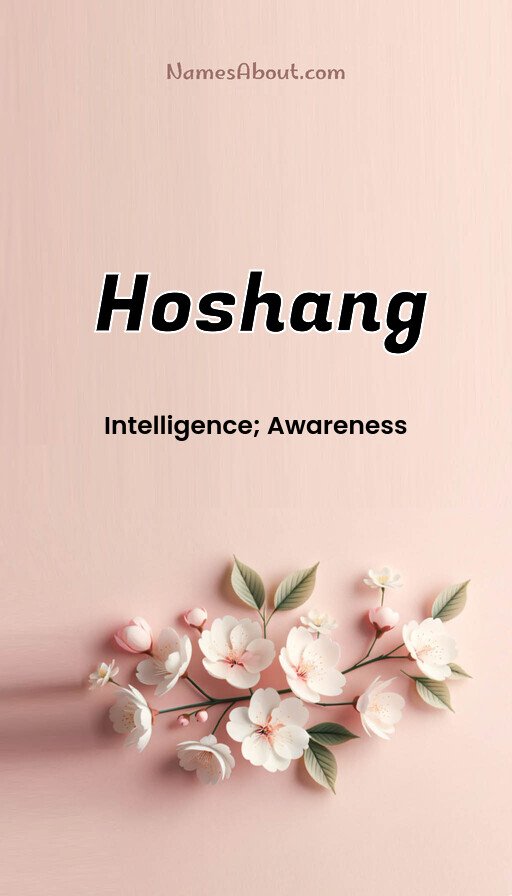 Meaning of Hoshang