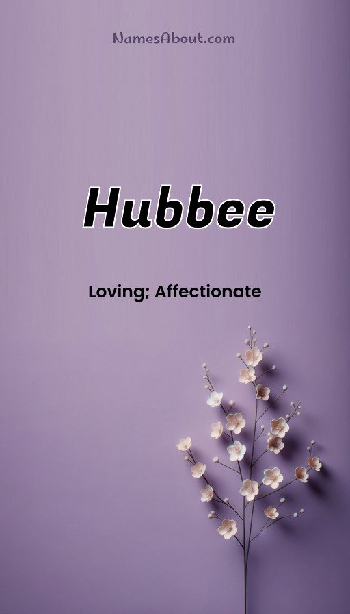 Meaning of Hubbee