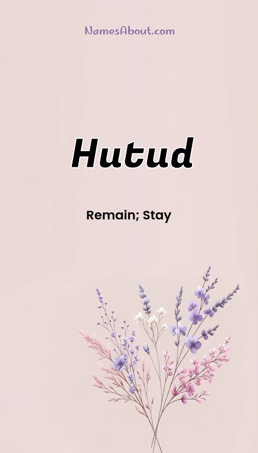 Meaning of Hutud