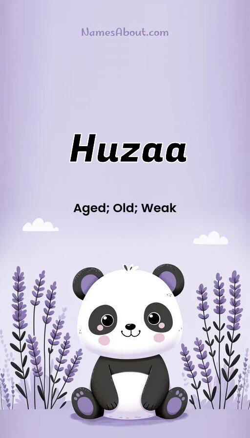 Meaning of Huzaa