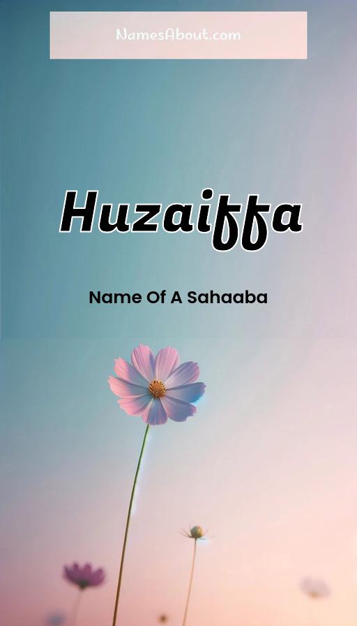 Illustration of Huzaiffa