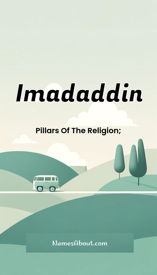 Meaning of Imadaddin