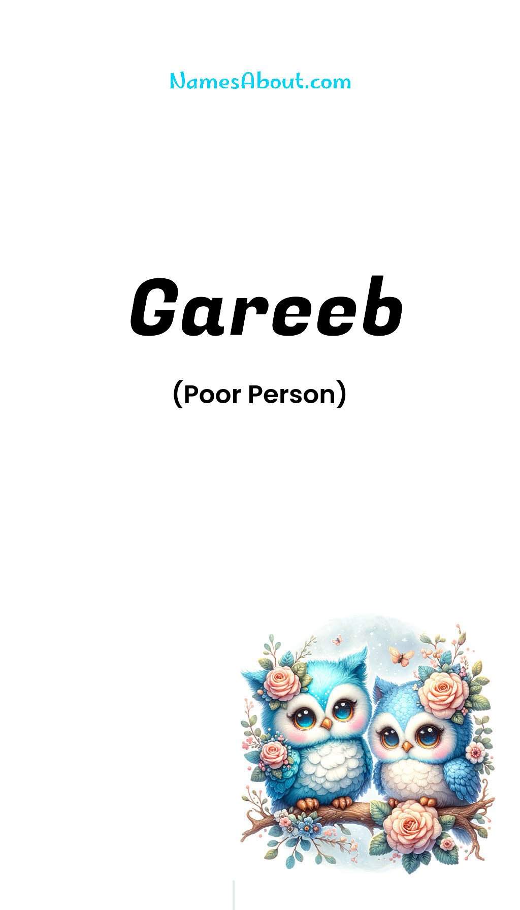 Gareeb name and meaning