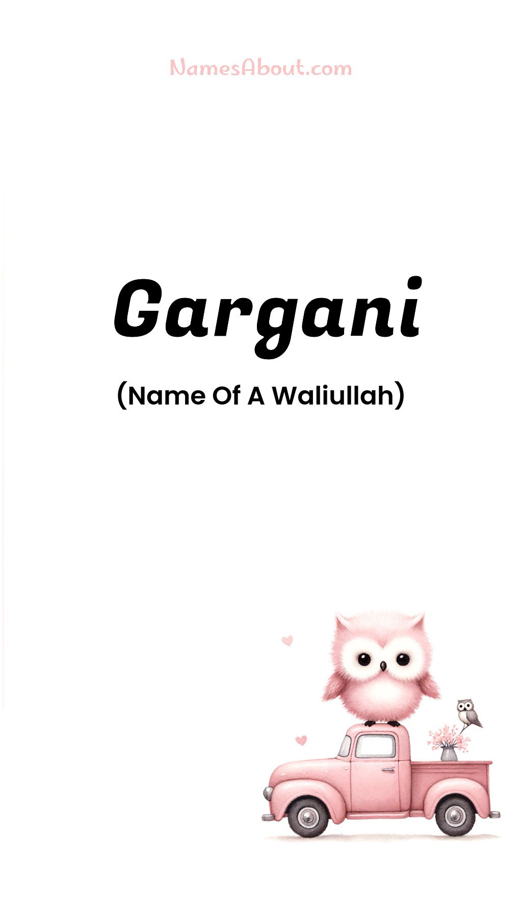 Gargani name and meaning