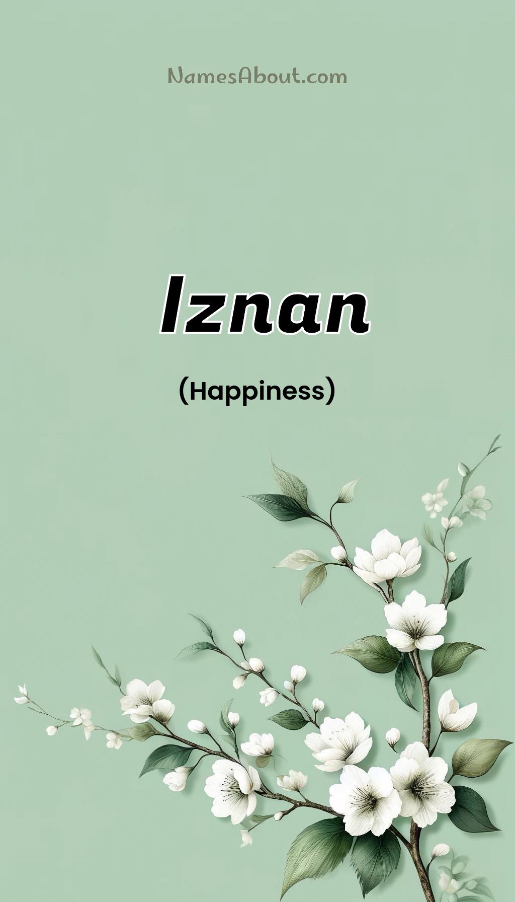 Iznan name and meaning