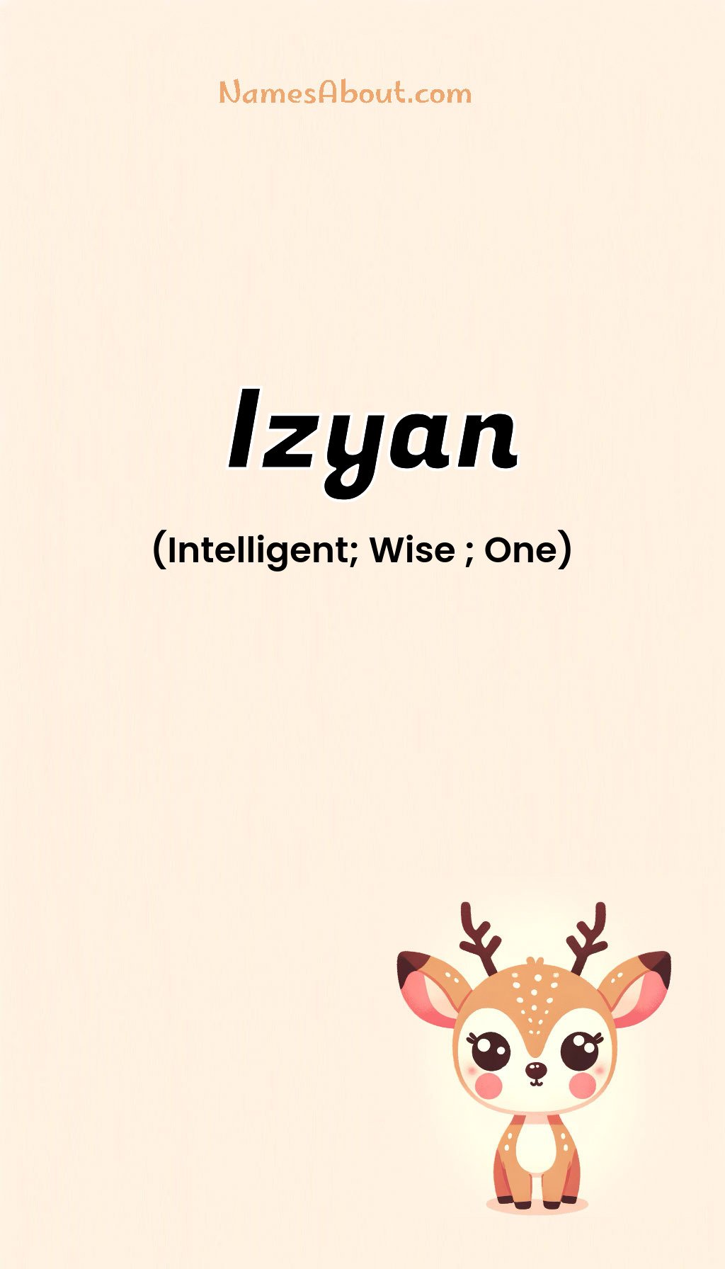 Izyan name and meaning