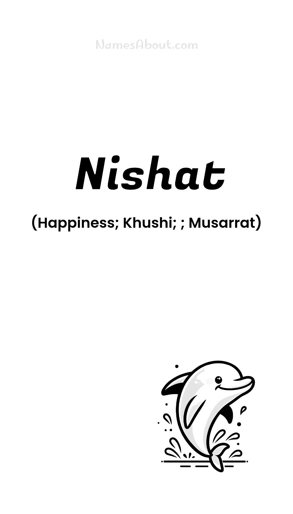 Nishat name and meaning