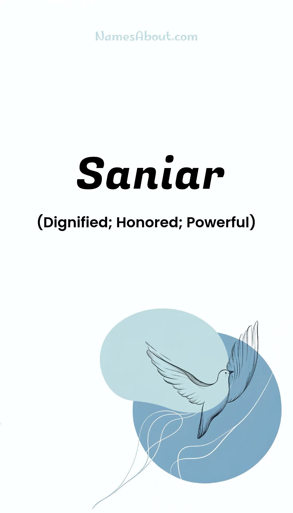 Saniar name and meaning