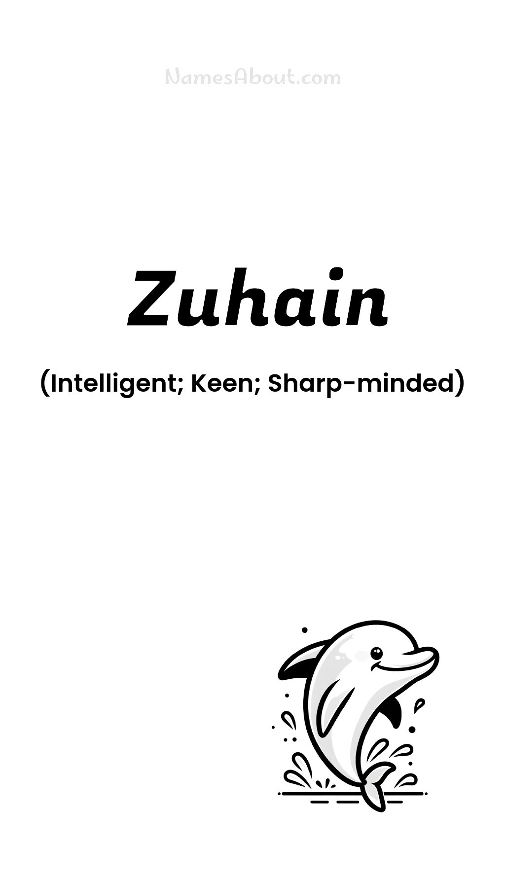 Zuhain name and meaning