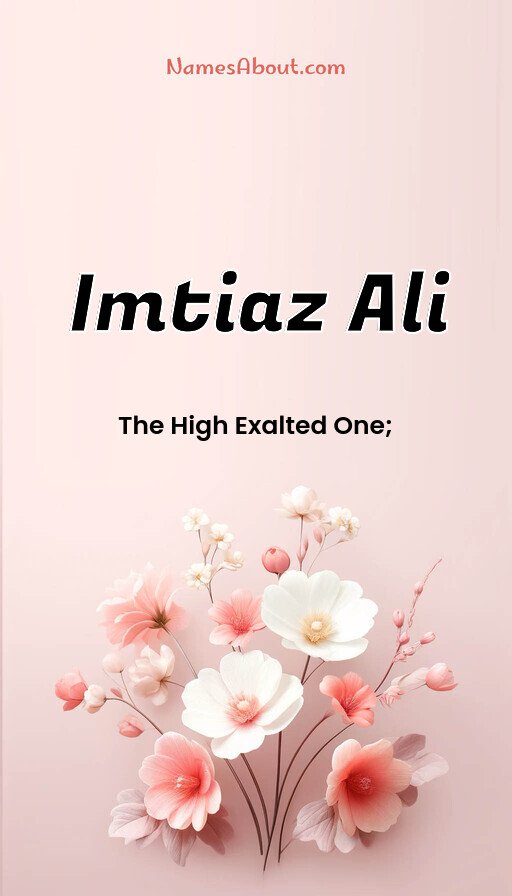 Meaning of Imtiaz ali