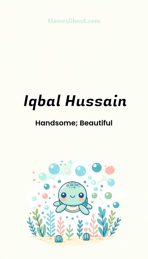 Meaning of Iqbal hussain