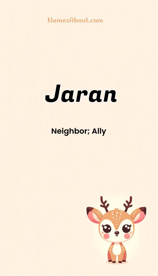 Meaning of Jaran