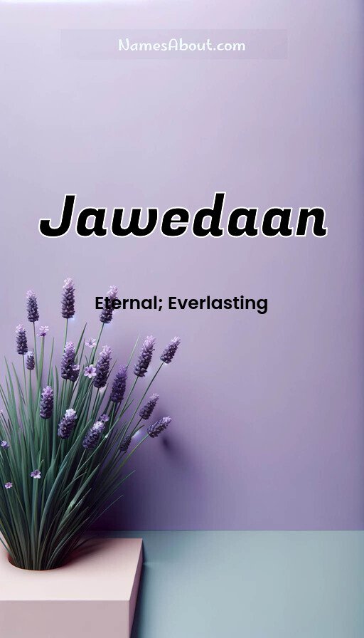 Meaning of Jawedaan